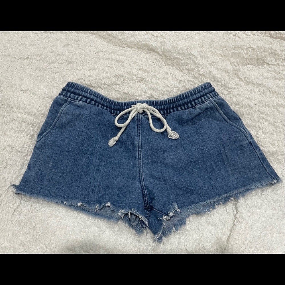 Aerie soft denim shorts